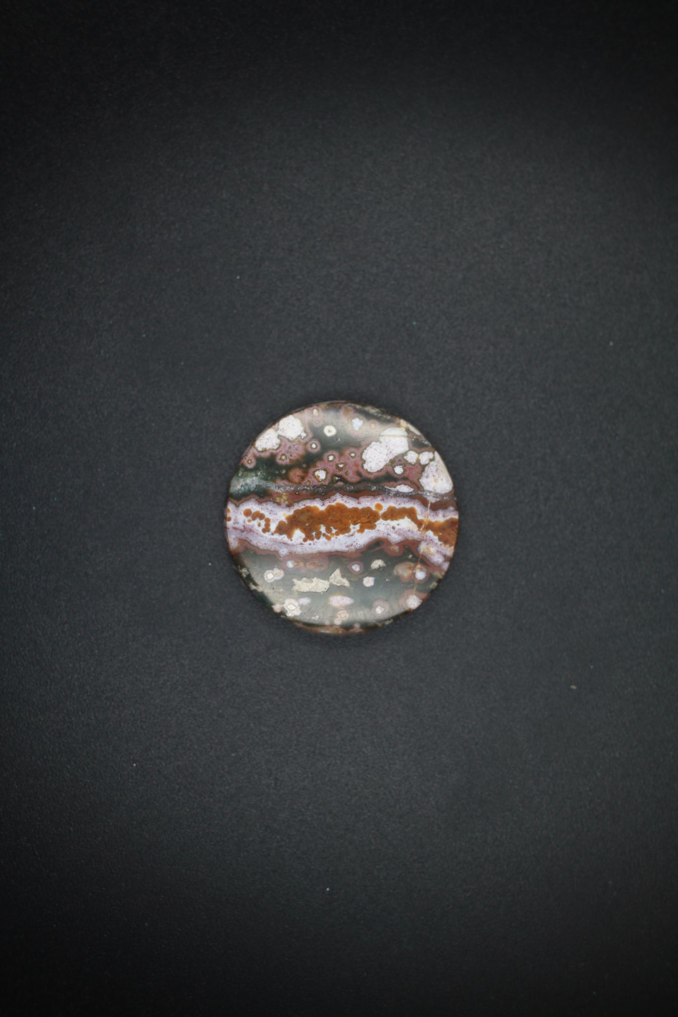 Madagascar Ocean Jasper Round Cab