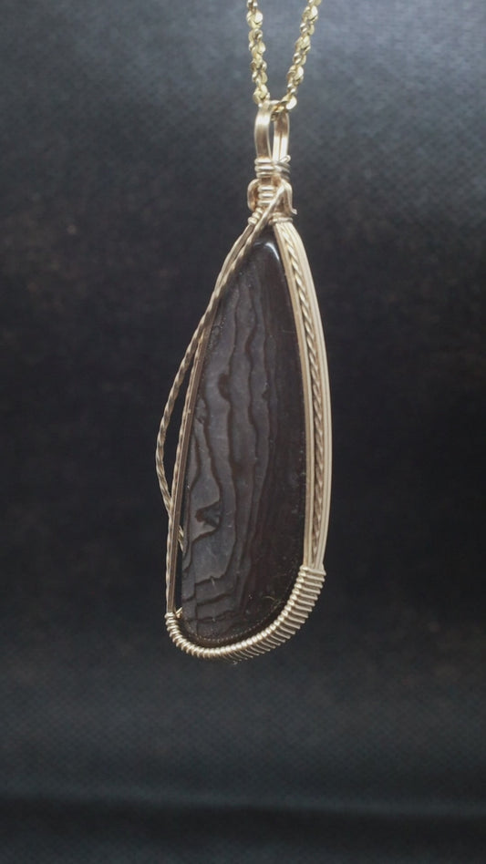 Deschutes Picture Jasper Pendant