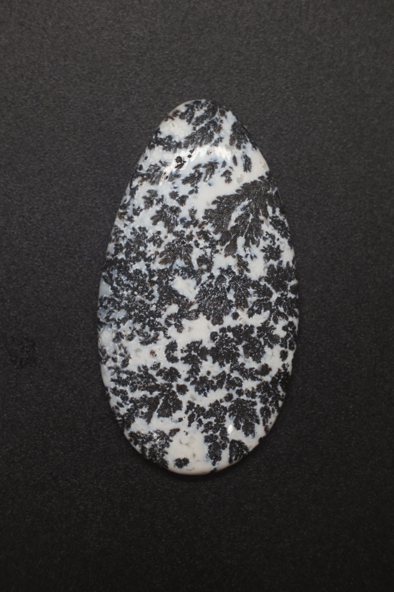 Dendritic Milky Quartz Cab