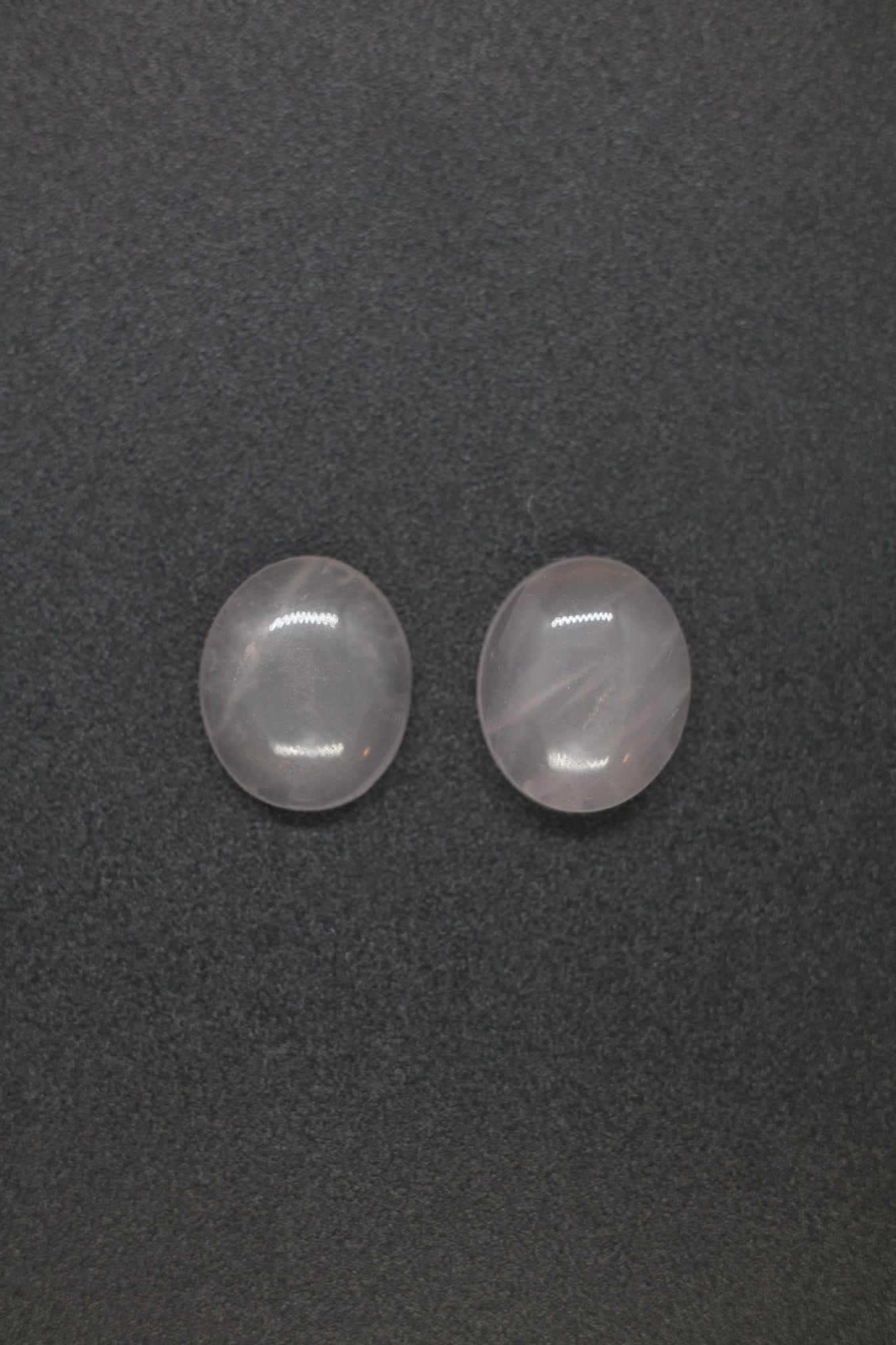 Rose Quartz Small Pair