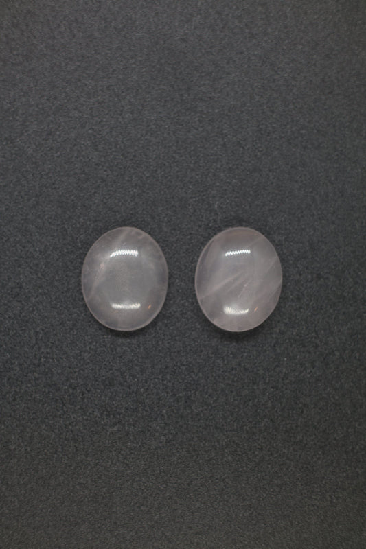 Rose Quartz Small Pair