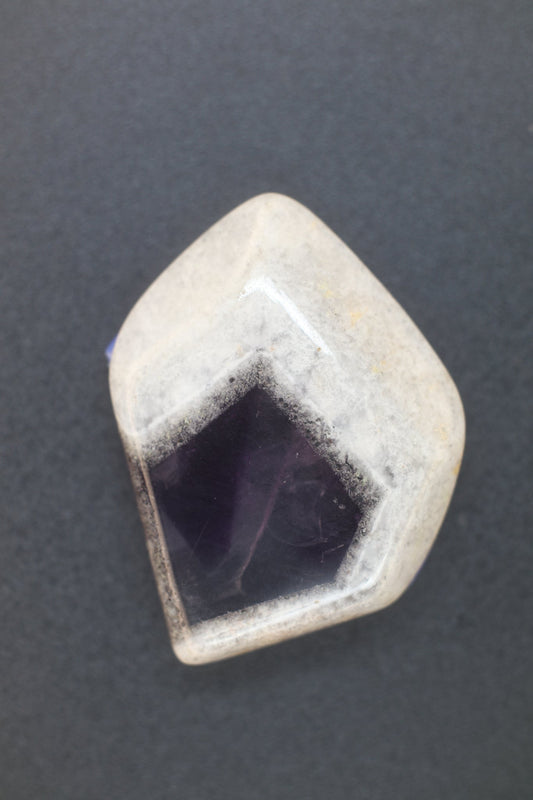 Amethyst Chevron Crystal Point