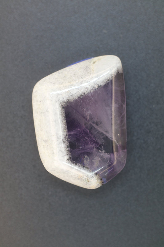 Amethyst Chevron Crystal Point