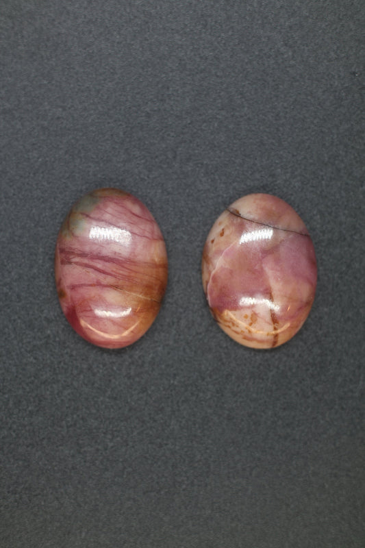 Rhodonite Pair