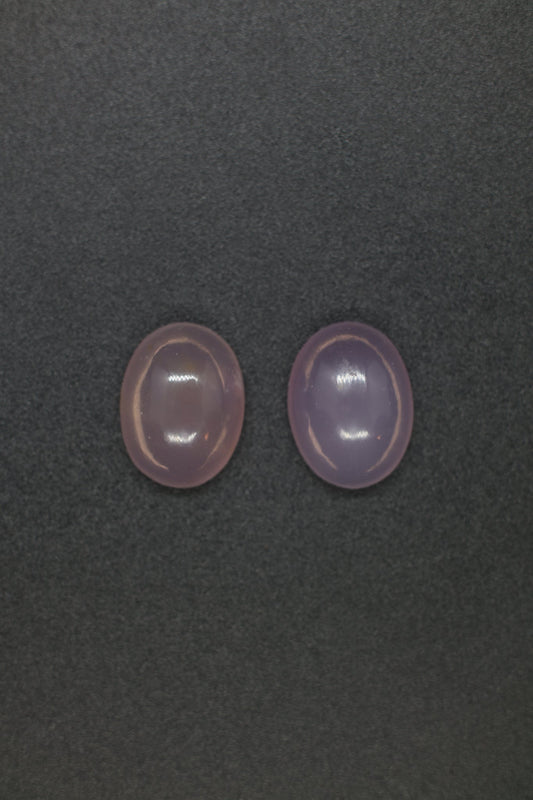 Purple Chalcydony Pairs