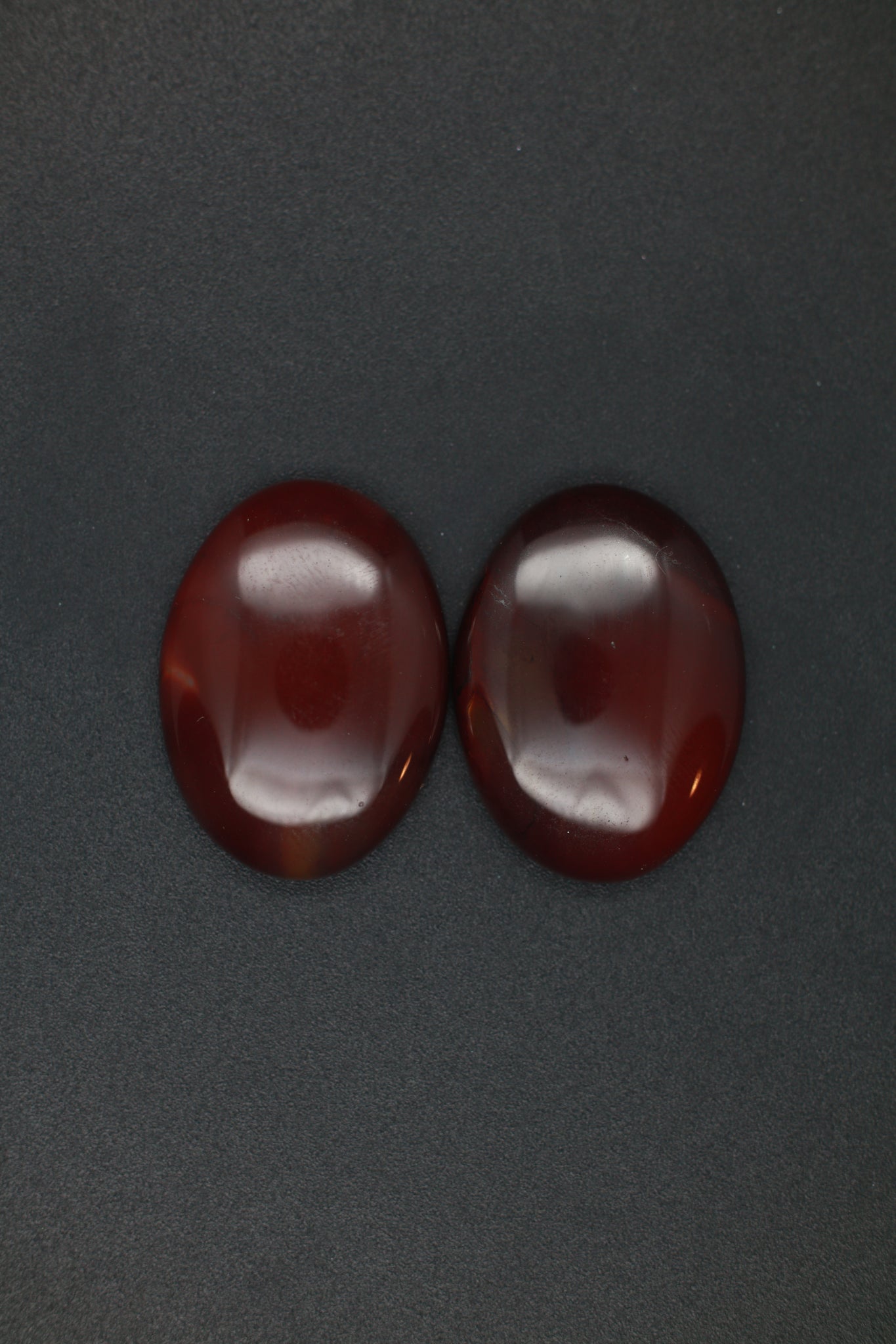 Dark Red Jasper Pair Medium