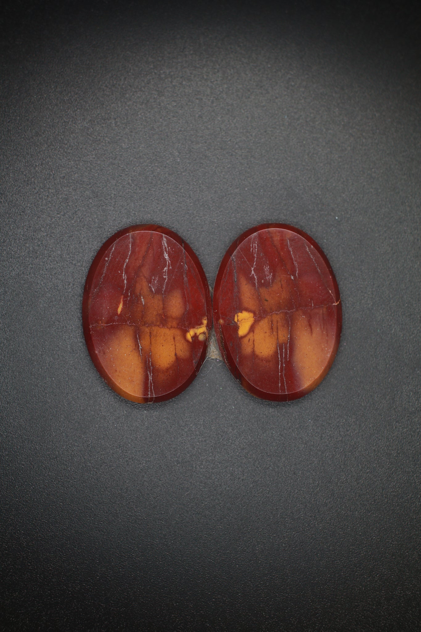 Mookite Jasper Pair Oval