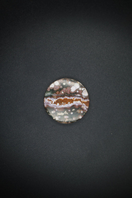 Madagascar Ocean Jasper Round Cab