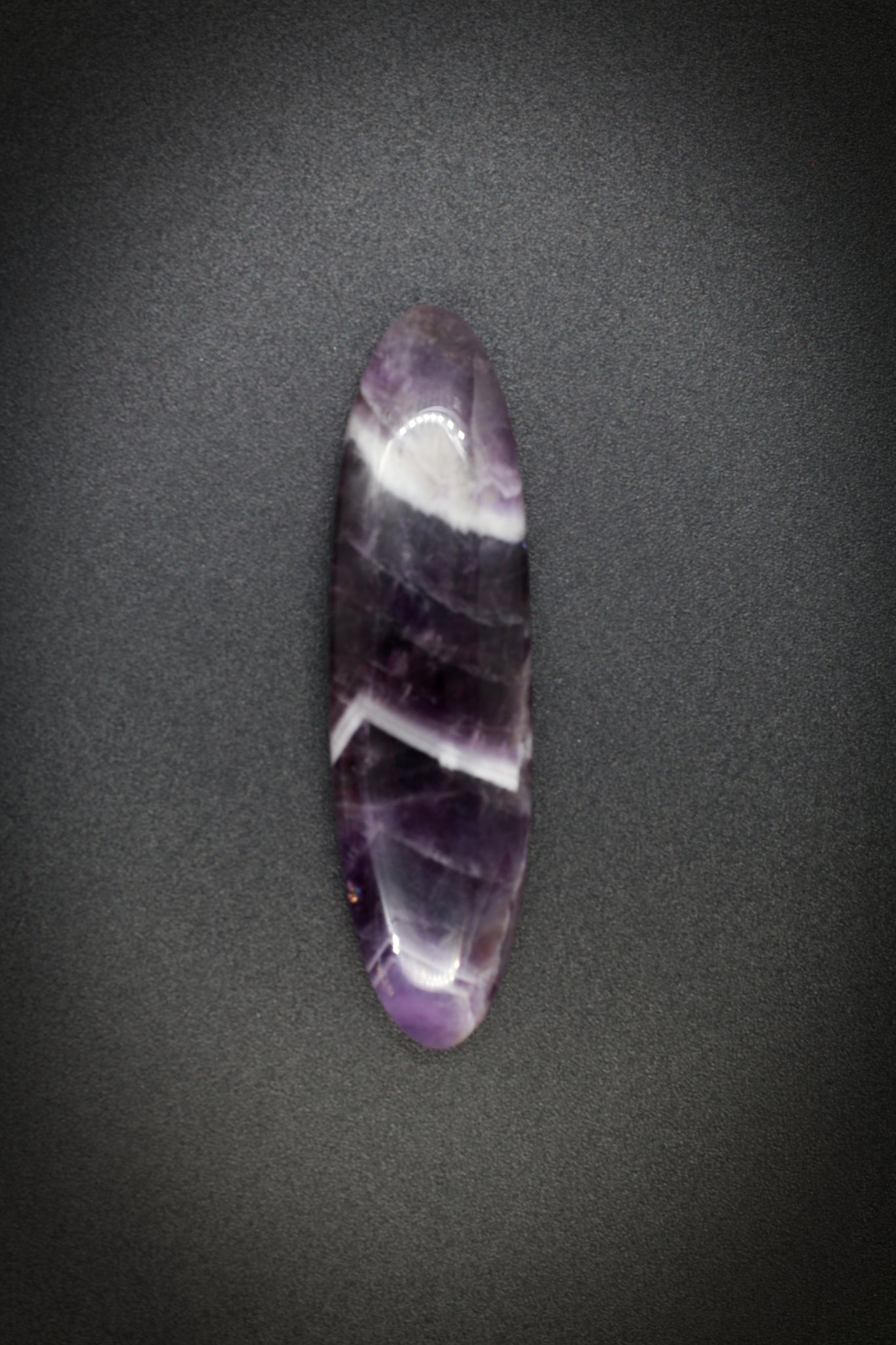 Amethyst Chevron Cabochon_1