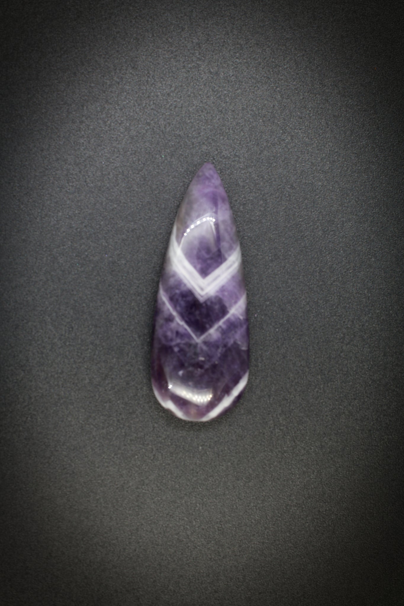 Amethyst Chevron Cabochon_3