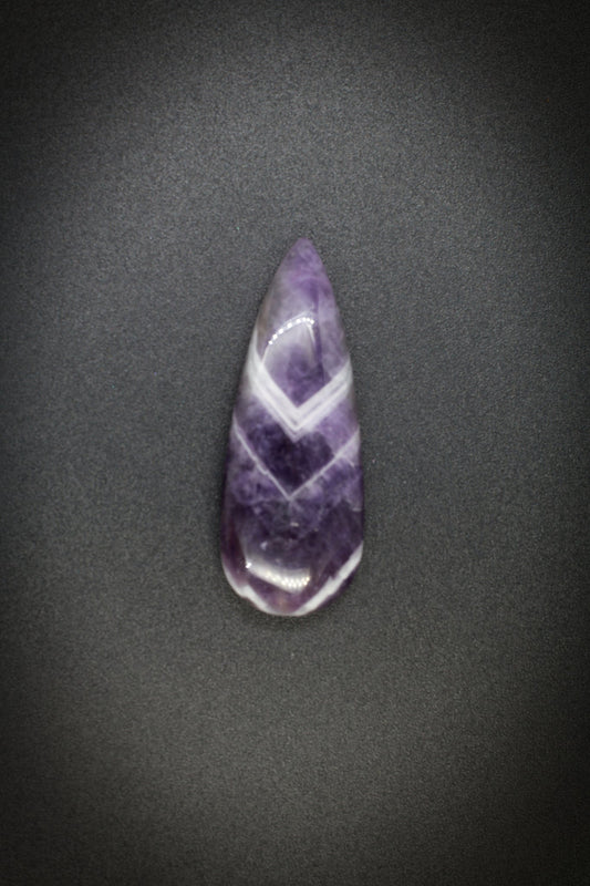 Amethyst Chevron Cabochon_3