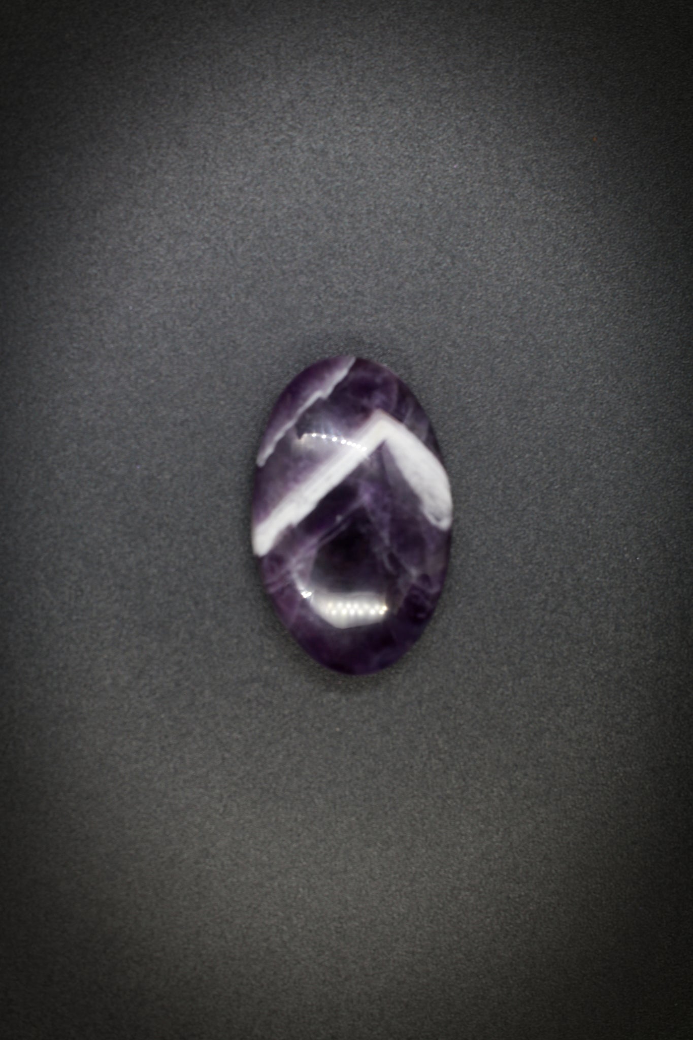 Amethyst Chevron Cabochon_5