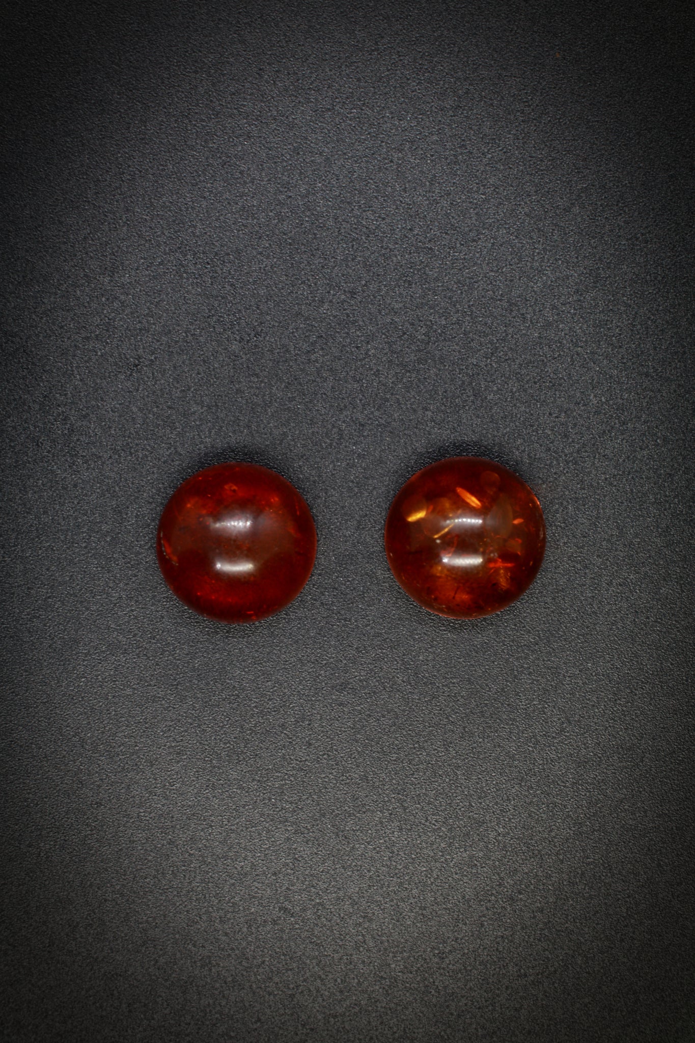 Amber Earring Pair