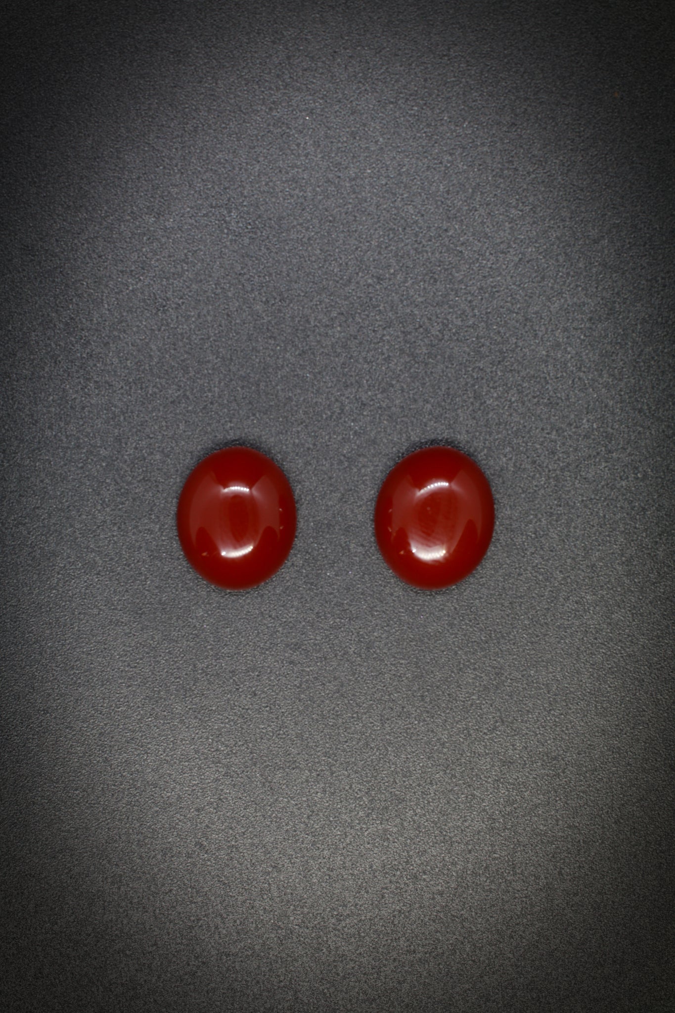 Red Chalcedony Small Pair